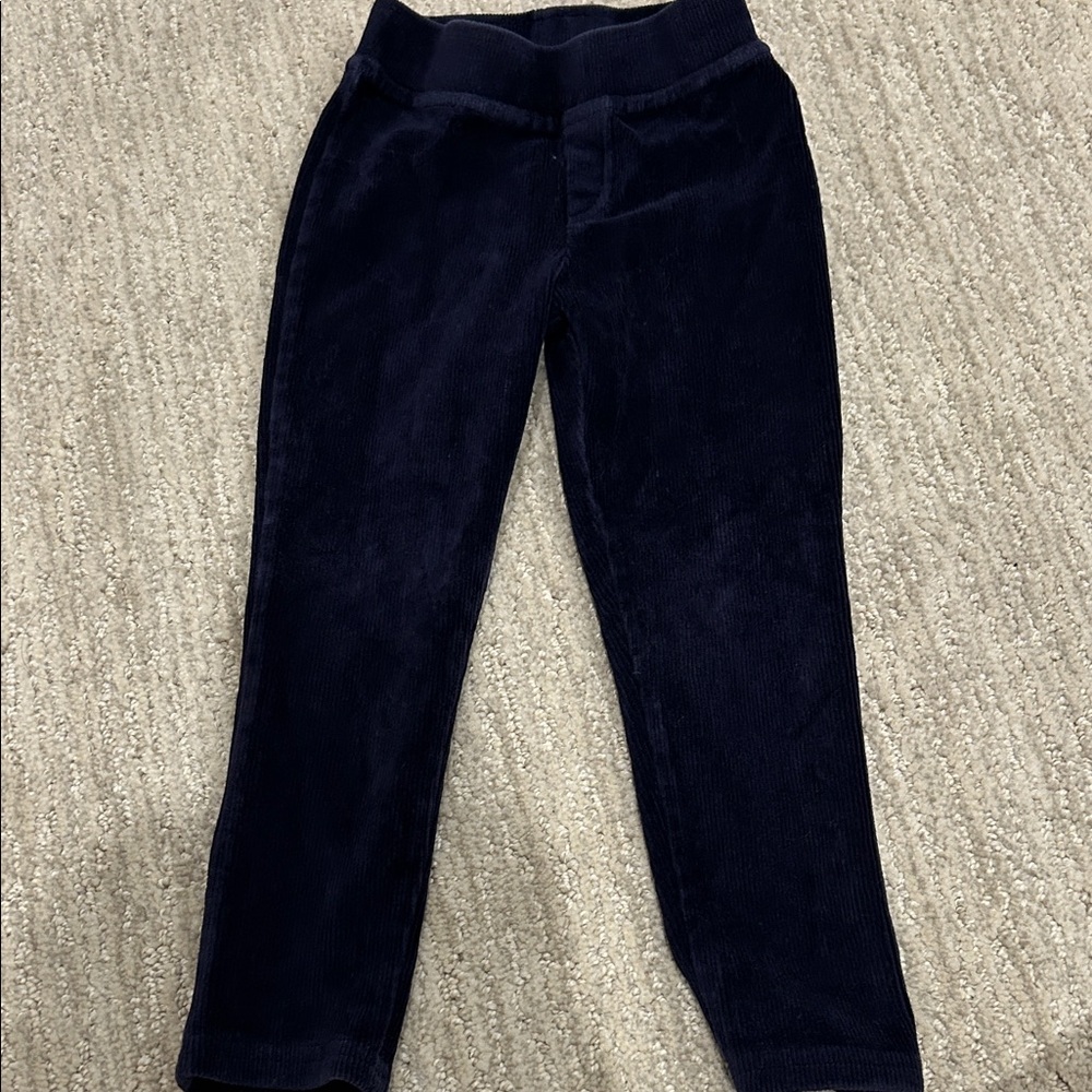 Stylish Navy cord Kids Leggings
